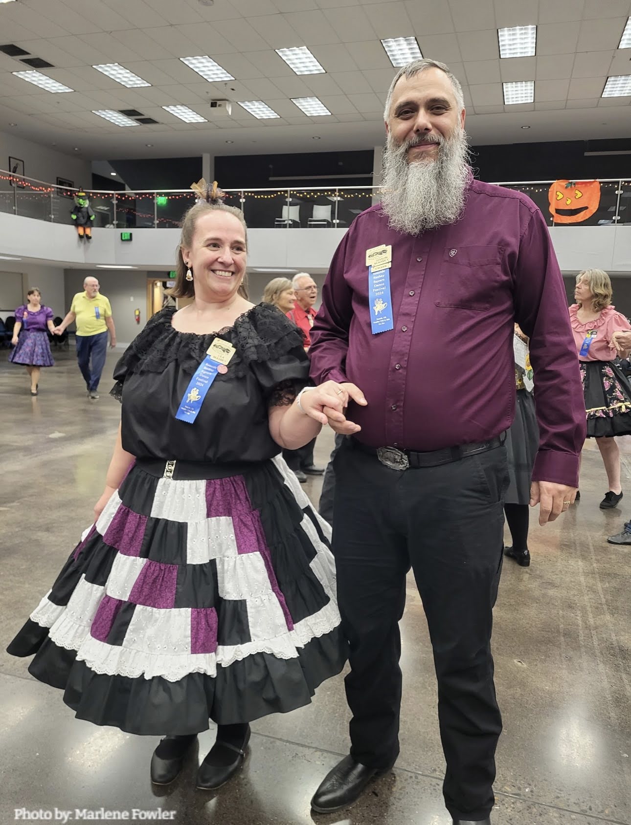 Shaun and Lila dancing together